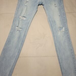 Pacsun Skinnies denim Distressed Skinny Jeans 30x32